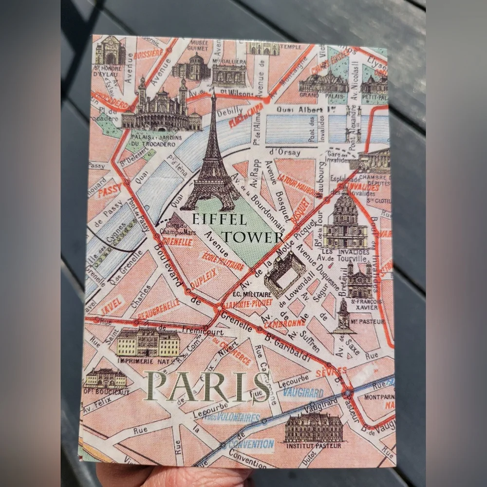 Travel Greeting Cards New York Paris London Rome (10ct) ~ Frameworthy!